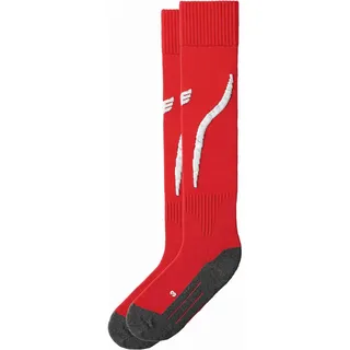 Erima Tanaro Stutzenstrumpf Rot/Weiß 41-43