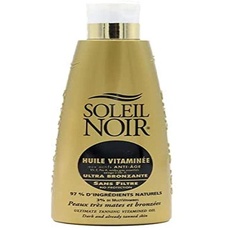 Soleil Noir Vitaminiertes Öl, ohne Filter, ultra-bronzefarben, 150 ml