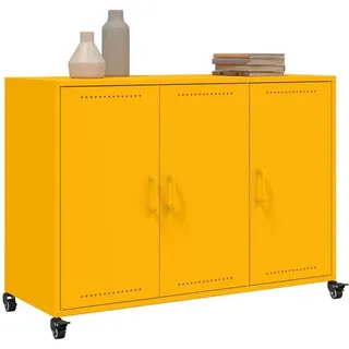 vidaXL Sideboard 100,5 x 39 x 72 cm Gelb