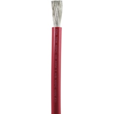 Ancor 112510 Marine Grade Electrical Tinned Copper Battery Cable (6-Gauge, Red, 100-Feet)