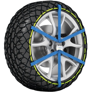 Michelin EASY GRIP EVOLUTION 6 Schneekette Auto Textilschneekette 2 Stück, Reifen Schneekette Ultraleistungsfähig Einfache Handhabung