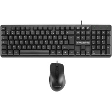 Tacens Anima ACP0FR, Professional Keyboard Pack Optimierter Tastenanschlag und Maus 1200DPI, Französisches Layout