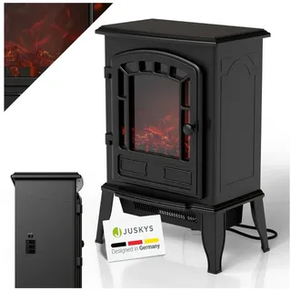 Juskys Standkamin 2000W Schwarz