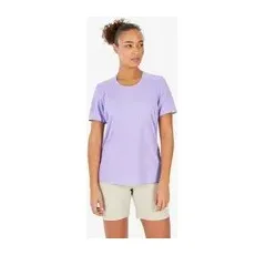 Wandershirt Damen Kurzarm - Mh500 Violett, M