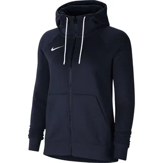 Nike Park 20 Fleece Kapuzenjacke Damen obsidian/white/white S