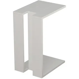 Livetastic Beistelltisch , Weiß , Holzwerkstoff , rechteckig , 40x57x30 cm , Wohnzimmer, Wohnzimmertische, Beistelltische, Beistelltische eckig