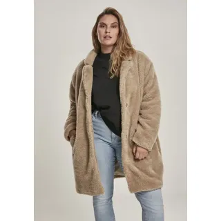 URBAN CLASSICS Ladies Oversized Sherpa - Beige - L
