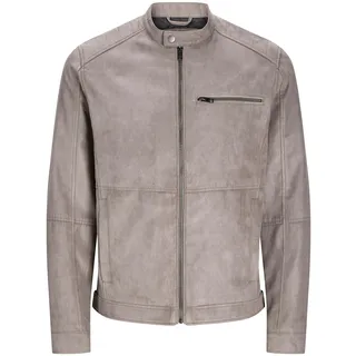 JACK & JONES Male Kunstlederjacke Kunstlederjacke