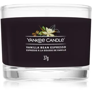Yankee Candle Vanilla Bean Espresso Votivkerze 37 g beige