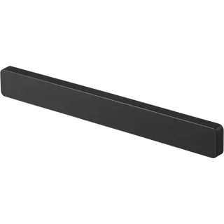 Yamazaki Magnetischer Messerhalter, schwarz, ABS-Harz/Magnet/Silikone, minimalistisch, 1,7 x 35 x 4 cm
