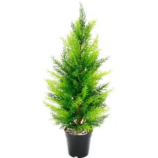 I.GE.A. Kunstbaum »Zypresse« im Topf, grün