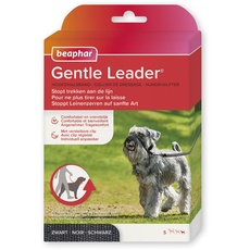 BEAPHAR - Gentle Leader® - Hundehalfter Für Kleine Rassen - Aus Nylon - Trainingshilfe Zur Kontrolle Und Führung - Von Tiertrainern Empfohlen - Größe S - Schwarz