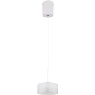 Globo Led-Hängeleuchte , Klar, Opal, Weiß , Metall, Kunststoff, Glas , 52 mm , 150 cm , Ce , beliebig kürzbar , Lampen & Leuchten, Leuchtenserien