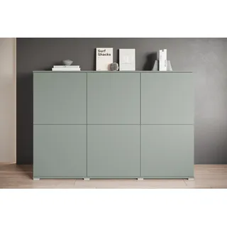 OTTO home Highboard 180 x 125 x 39,5 cm Salbei