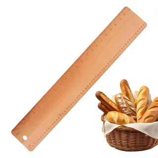 Brotschieber - 58,5 Zentimeter Backzubehör Buchenholz | Übertragungsschieber Für Lange Brotlaibe, Haushalt Küche Bäckerei Restaurant Teig Wohnung