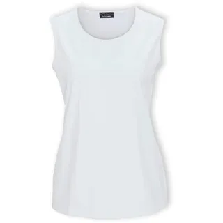 GOLDNER Trägertop »Gepflegtes Top in formstabiler Ware«, weiß,