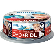 Bild DVD+R 8,5GB DL 8X IW SP (25 x), Optischer Datenträger