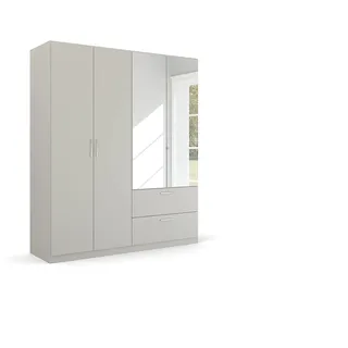 Rauch Drehtürenschrank Pure by Quadra Spin 181 x 210 x 54 cm Grau