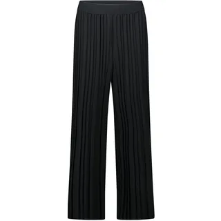 Culotte BETTY BARCLAY "Culotte unifarben", Damen, Gr. 46, EURO, schwarz, Obermaterial: 96% Polyester PES. 4% Elasthan EL., Hosen Culotte
