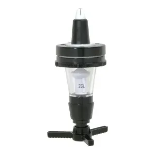 Prima System Portionierer, schwarz, für 0,7-1,0 Liter Flaschen, Flaschenportionierer für einen schnellen und exakten Ausschank, Dosiermenge: 3 cl = 30 ml