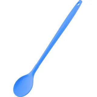 Kochblume Kochlöffel | Premium-Silikon | Hitzebeständig | Spülmaschinenfest | 30cm | Farbe: blau