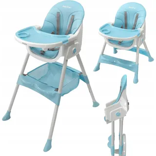 Faltbarer Kinderhochstuhl, Tisch, Tablett, Zubehör 3In1 Miluto