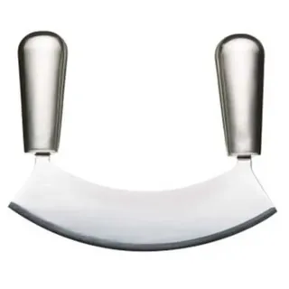 Masterclass Kcmcsshachoir 18 Cm Wiegemesser - Silver - One Size