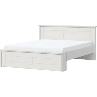 otto home Home »Evergreen, UV lackiertes MDF, FSC-zertifiziert, Made in Europe« optional passende Stauraumschubladen und Nachttische erhältlich, Holzbett im klassischen Landhaus Stil, 160x200cm Liegefläche,