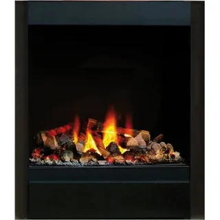 Dimplex Albany , Eingebaute Feuerstelle, Elektro, Schwarz, Opti-myst, Log set, Quadratisch - Schwarz