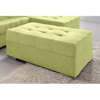 COLLECTION AB Polsterhocker »Josy, B: 97 cm« individuell zu kombinieren, Federkern, grün