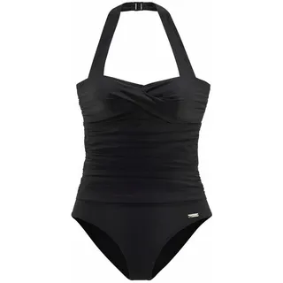 LASCANA Badeanzug Damen schwarz Gr.38 Cup D