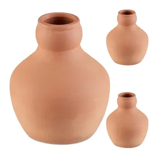Relaxdays Ollas 550 ml terrakotta