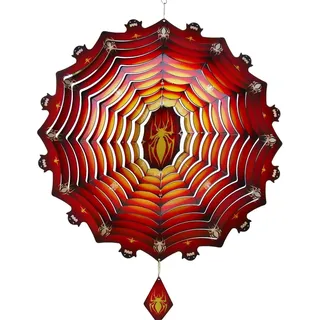 Edelstahl Halloween Windspinner - Gartendekoration