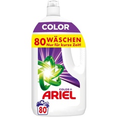 Ariel Flüssigwaschmittel, 80 Waschladungen, Color+