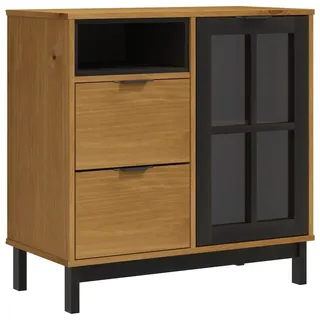 vidaXL Sideboard 80 x 80 x 40 cm braun