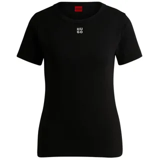 Hugo Deloris 10258222 Kurzarm-t-shirt - Black - XS