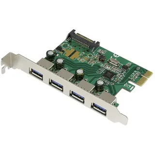 Renkforce 4 Port USB 3 PCI-Express Controllerkarte Kontrollerkarte