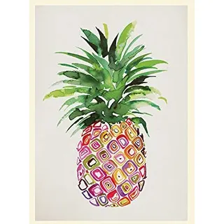 Sommer Thornton 'Ananas' montiert Drucken,30 x 40 cm