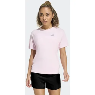 Laufshirt ADIDAS PERFORMANCE "RUN ESS TEE W", Damen, Gr. XS, clear pink, Obermaterial: 100% Polyester, Shirts Laufshirt, Topseller