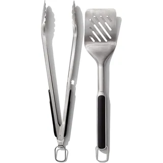 Oxo Grillbesteck Set 47,5 cm Edelstahl schwarz