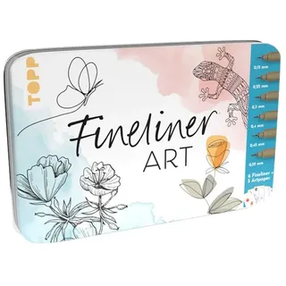 TOPP Frech Fineliner Art Designdose