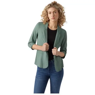 VERO MODA Damen Blazer VMJesmilo Sakko mit Dreiviertel-Ärmeln 10279700 Laurel Wreath L