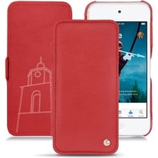 Noreve Lederschutzhülle horizontal, MP3 Tasche + Hülle, Rot