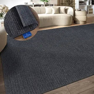 Villeroy & Boch Wollteppich »Francois« rechteckig 7 mm Höhe in rund, oval, Läufer, handgewebt, Wolle, Wohnzimmer, Schlafzimmer, grau