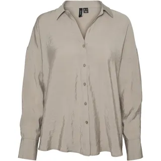 Vmqueeny Ls Oversize Shirt WVN Ga Noos