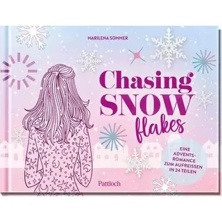 Chasing Snowflakes Buch-Adventskalender mit durchgängiger Geschichte, DIY-Anleitungen & Seiten zum Aufschneiden