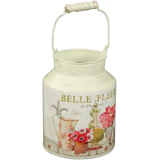 Ambiente Haus Dekovase »Fleur-Milchkanne«, beige