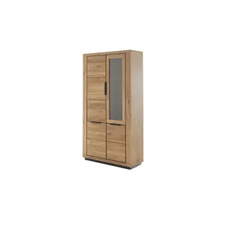 MCA living Vitrine GRENO 107 x 40 x 200 cm Beige