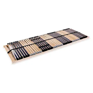 Lattenrost aus Holz für Bettrahmen ohne Matratze, 42 Latten, 7 Zonen, 70 x 200 cm