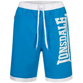 Lonsdale Herren Beachshorts Normale Passform Clennell Blue/White XXXL, 113268